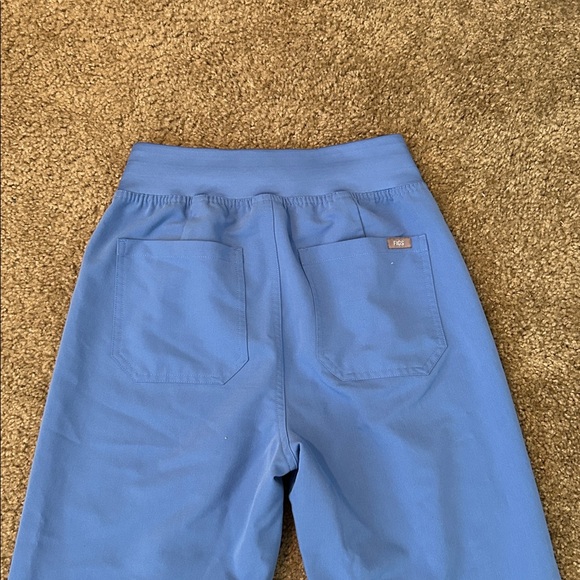 Figs Women's Ceil Blue Pants Livingston XS TALL - Picture 4 of 4